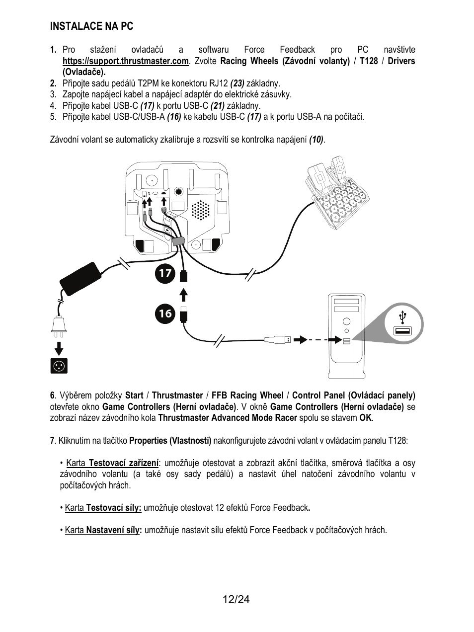 Thrustmaster T128 Racing Wheel and Pedal Set for Xbox Series X/S & PC User Manual | Page 229 / 523