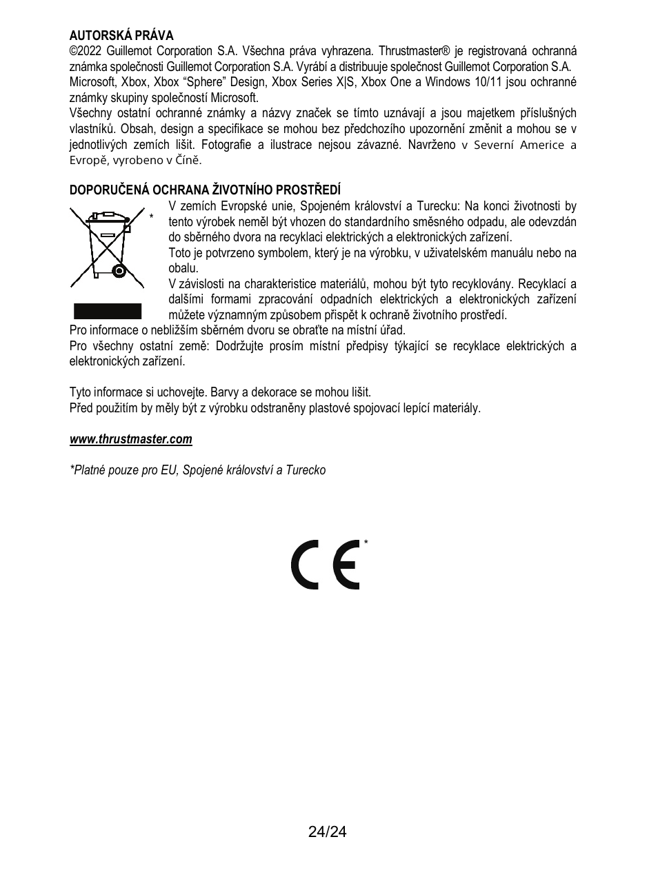 Thrustmaster T128 Racing Wheel and Pedal Set for Xbox Series X/S & PC User Manual | Page 241 / 523