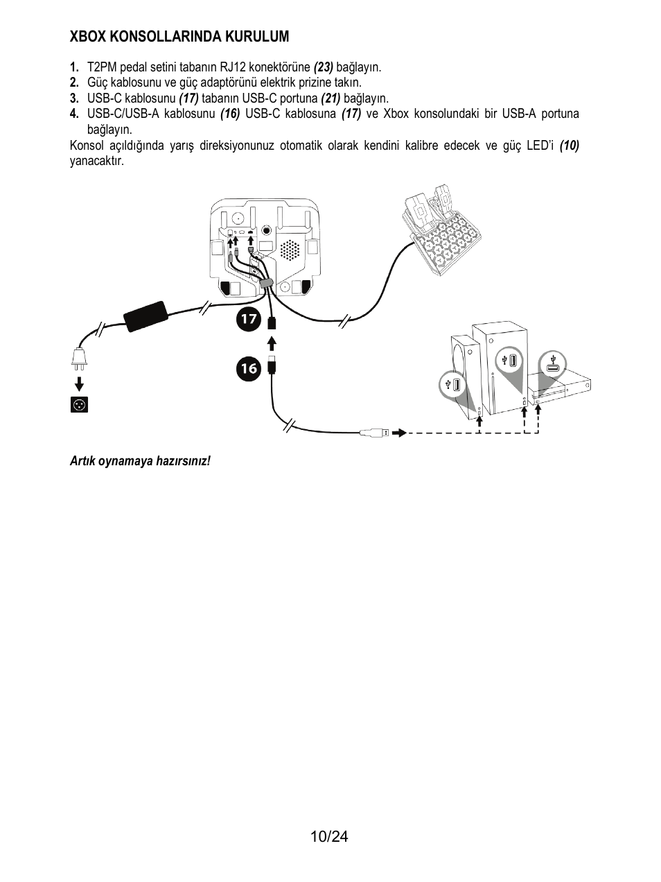 Thrustmaster T128 Racing Wheel and Pedal Set for Xbox Series X/S & PC User Manual | Page 251 / 523