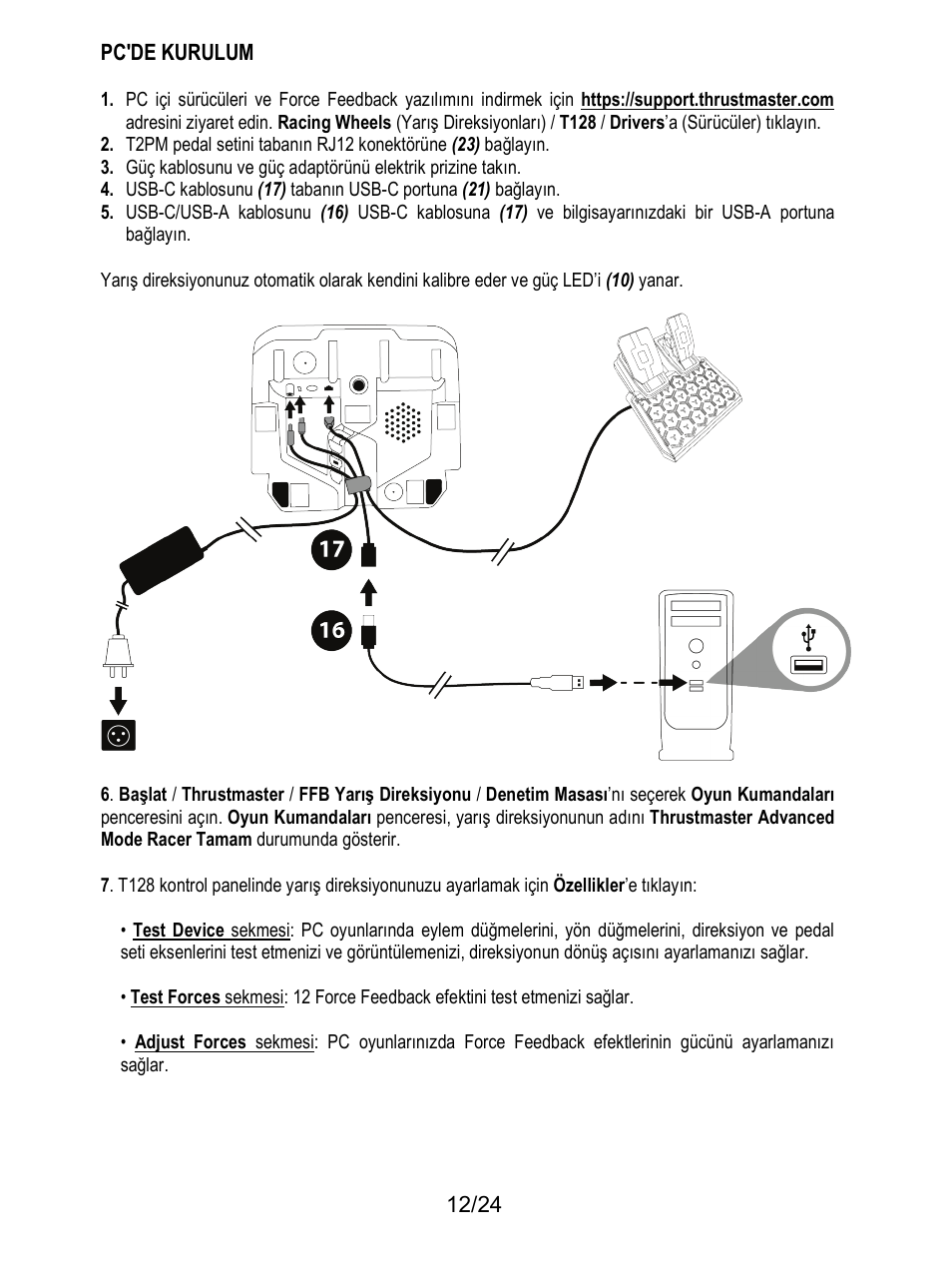 Thrustmaster T128 Racing Wheel and Pedal Set for Xbox Series X/S & PC User Manual | Page 253 / 523