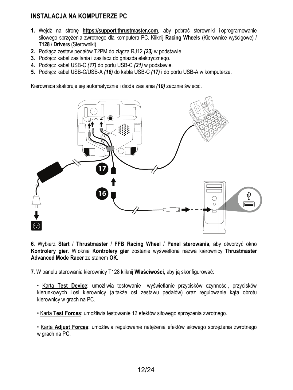 Thrustmaster T128 Racing Wheel and Pedal Set for Xbox Series X/S & PC User Manual | Page 277 / 523