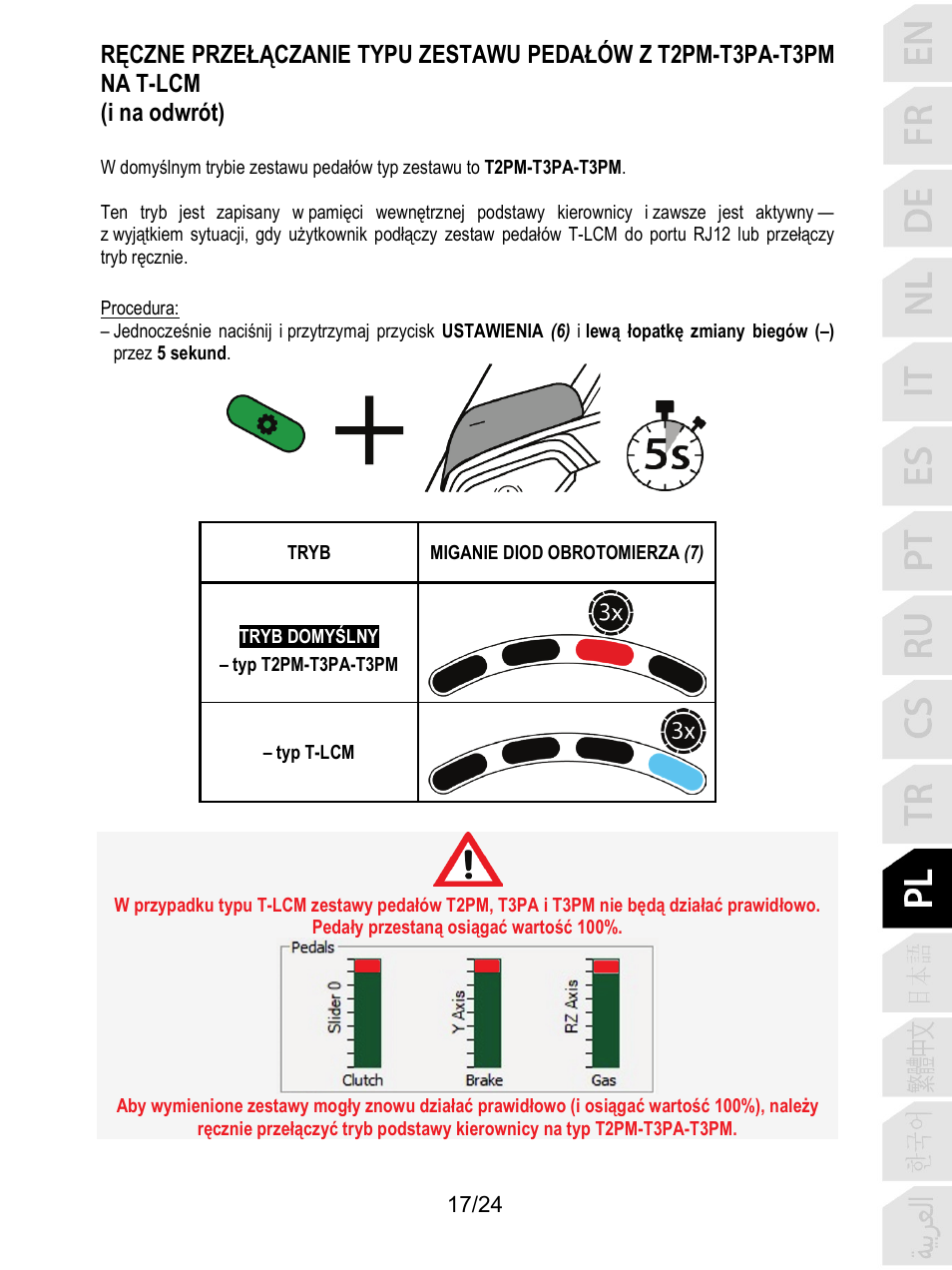 Thrustmaster T128 Racing Wheel and Pedal Set for Xbox Series X/S & PC User Manual | Page 282 / 523