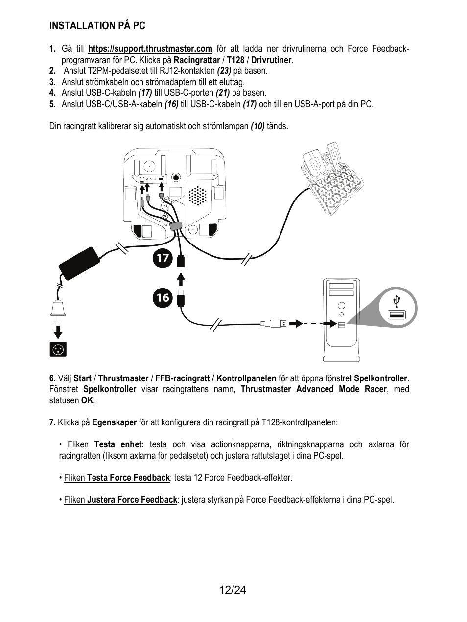 Thrustmaster T128 Racing Wheel and Pedal Set for Xbox Series X/S & PC User Manual | Page 415 / 523