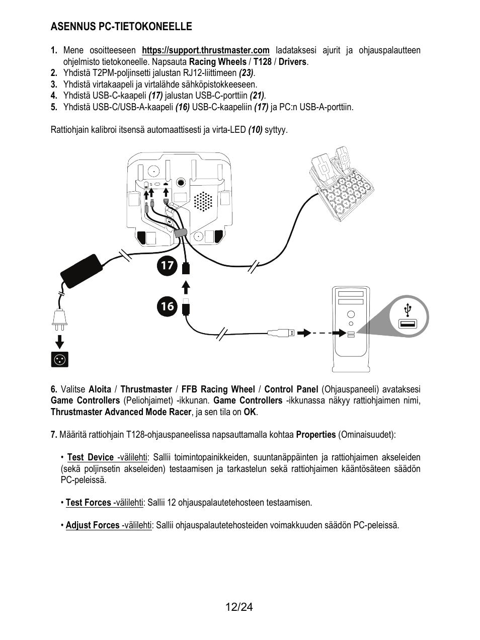 Thrustmaster T128 Racing Wheel and Pedal Set for Xbox Series X/S & PC User Manual | Page 439 / 523