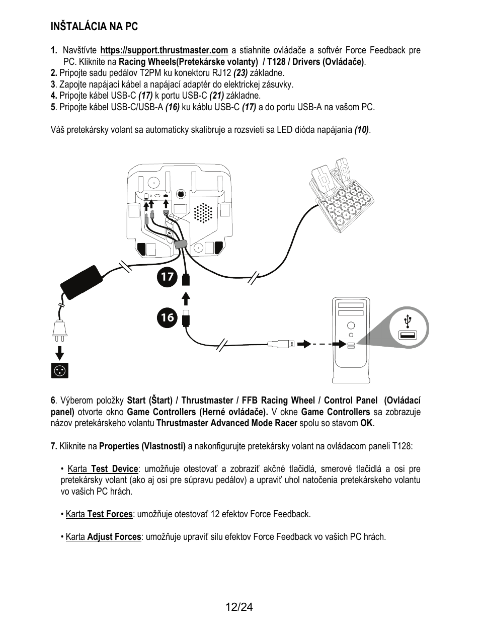 Thrustmaster T128 Racing Wheel and Pedal Set for Xbox Series X/S & PC User Manual | Page 463 / 523