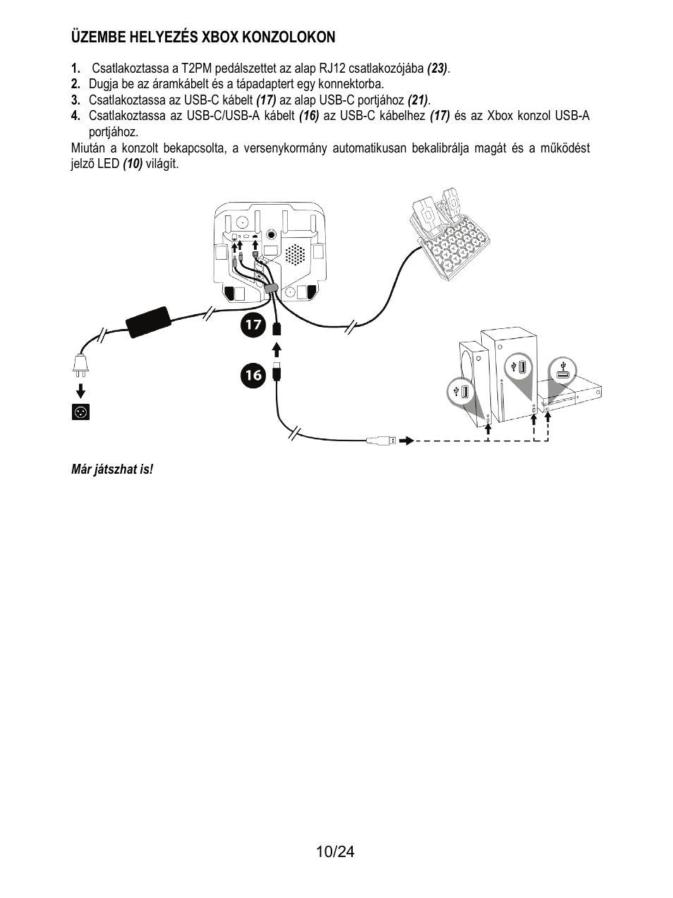 Thrustmaster T128 Racing Wheel and Pedal Set for Xbox Series X/S & PC User Manual | Page 485 / 523