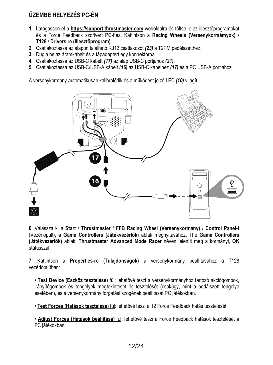 Thrustmaster T128 Racing Wheel and Pedal Set for Xbox Series X/S & PC User Manual | Page 487 / 523