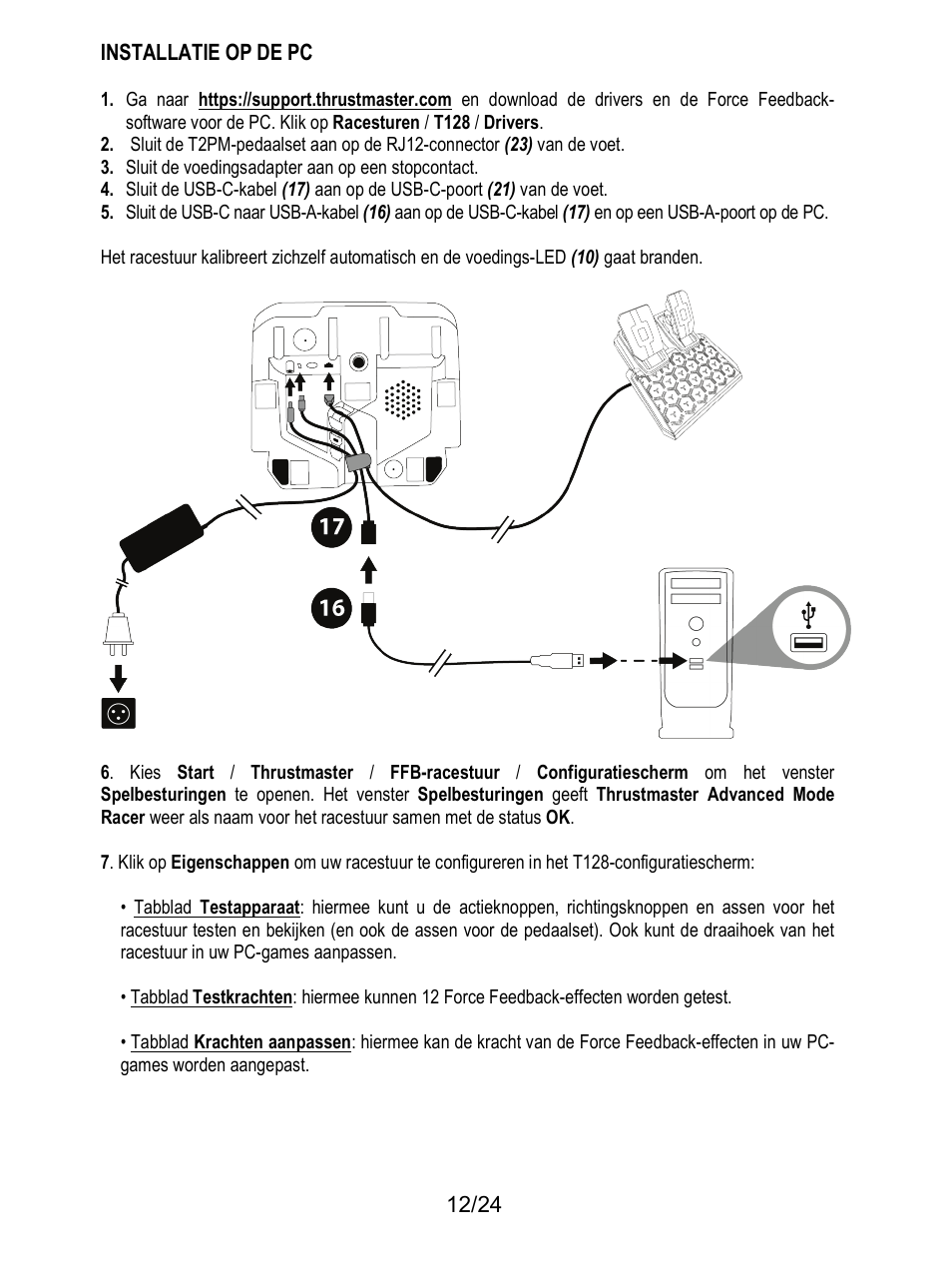 Thrustmaster T128 Racing Wheel and Pedal Set for Xbox Series X/S & PC User Manual | Page 85 / 523