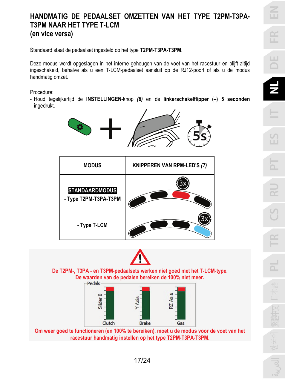 Thrustmaster T128 Racing Wheel and Pedal Set for Xbox Series X/S & PC User Manual | Page 90 / 523