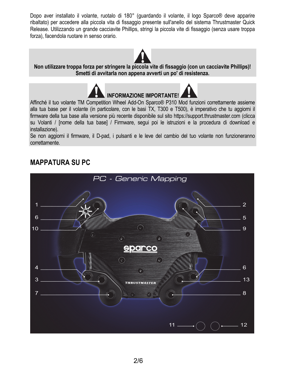 Thrustmaster P310 Mod TM Competition Add-On SpWheel User Manual | Page 27 / 95