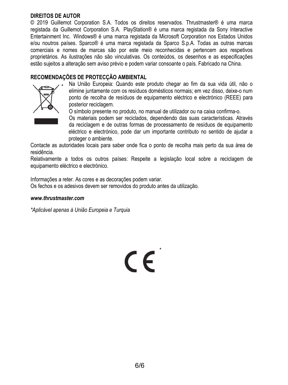 Thrustmaster P310 Mod TM Competition Add-On SpWheel User Manual | Page 43 / 95