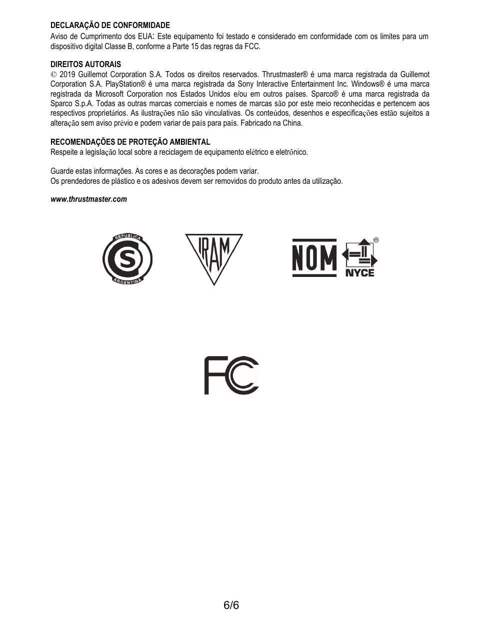 Thrustmaster P310 Mod TM Competition Add-On SpWheel User Manual | Page 49 / 95