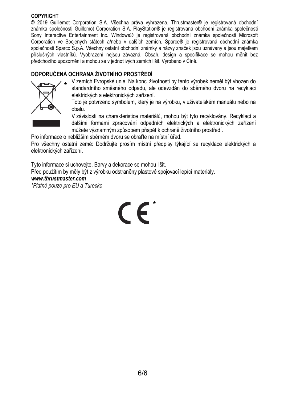 Thrustmaster P310 Mod TM Competition Add-On SpWheel User Manual | Page 61 / 95