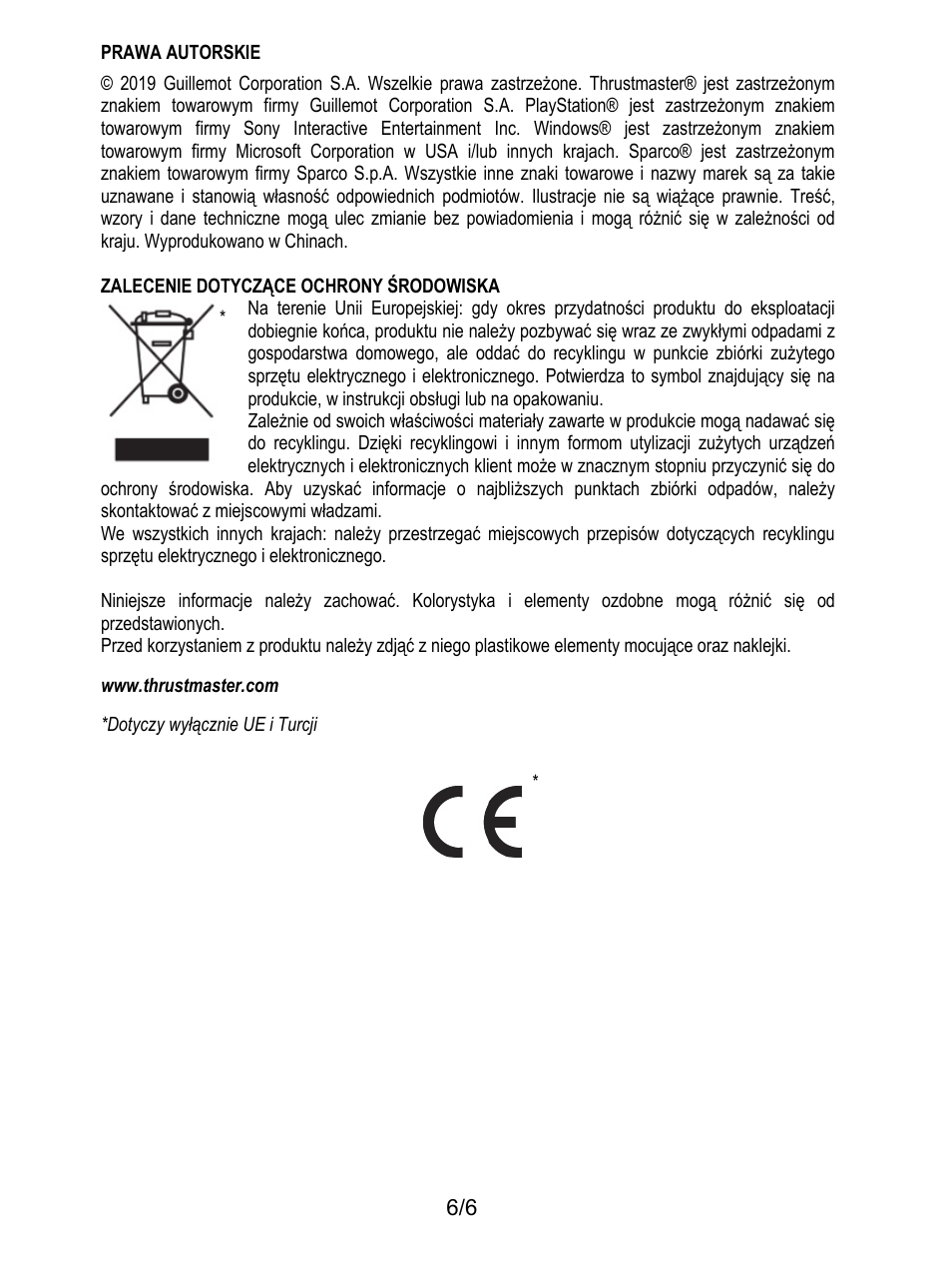 Thrustmaster P310 Mod TM Competition Add-On SpWheel User Manual | Page 73 / 95