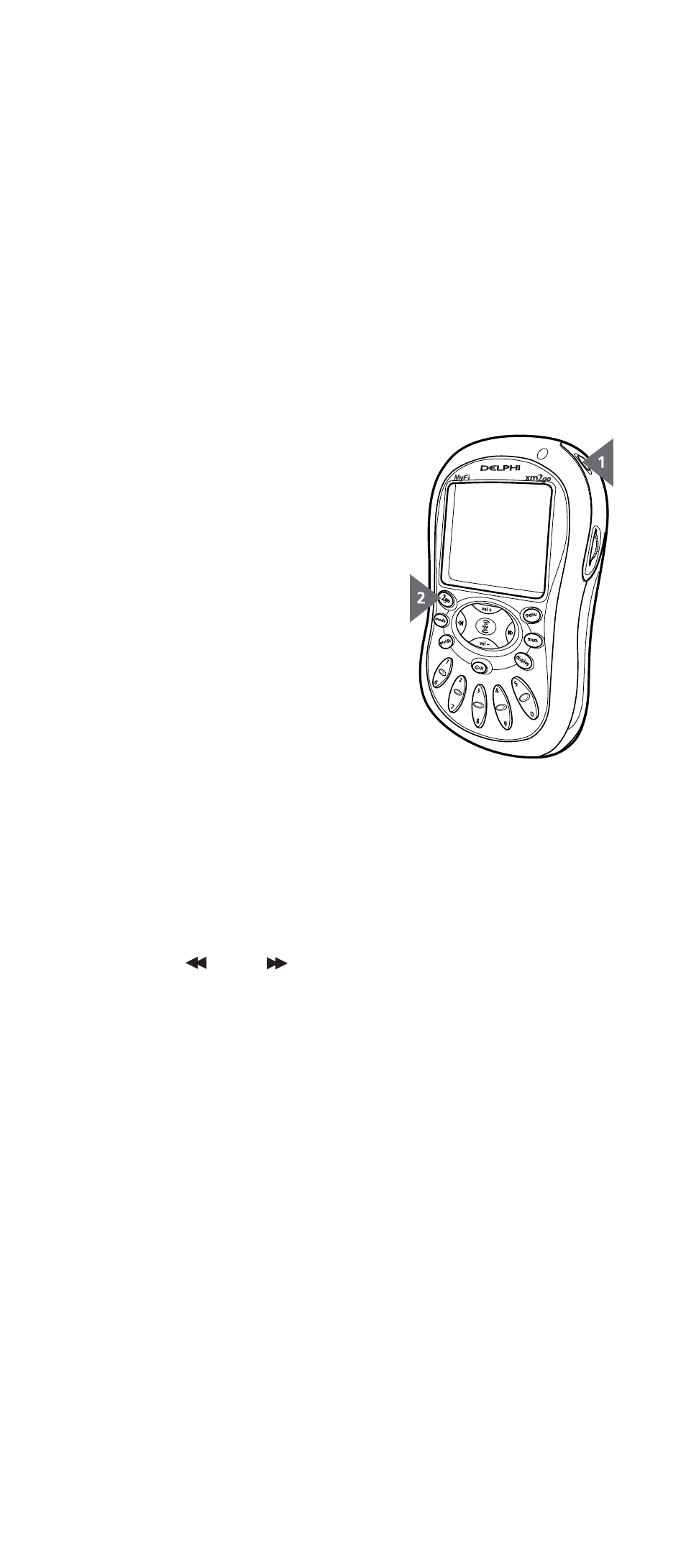 Go further, Charge the battery and store some music, Advanced features & additional info | Delphi XM2GO SA10113 User Manual | Page 8 / 10