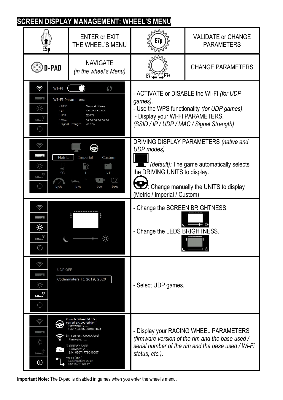 Thrustmaster Add-On Formula Wheel (Ferrari SF1000 Edition) User Manual | Page 10 / 249