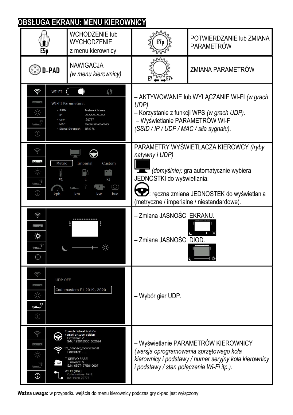 Thrustmaster Add-On Formula Wheel (Ferrari SF1000 Edition) User Manual | Page 130 / 249