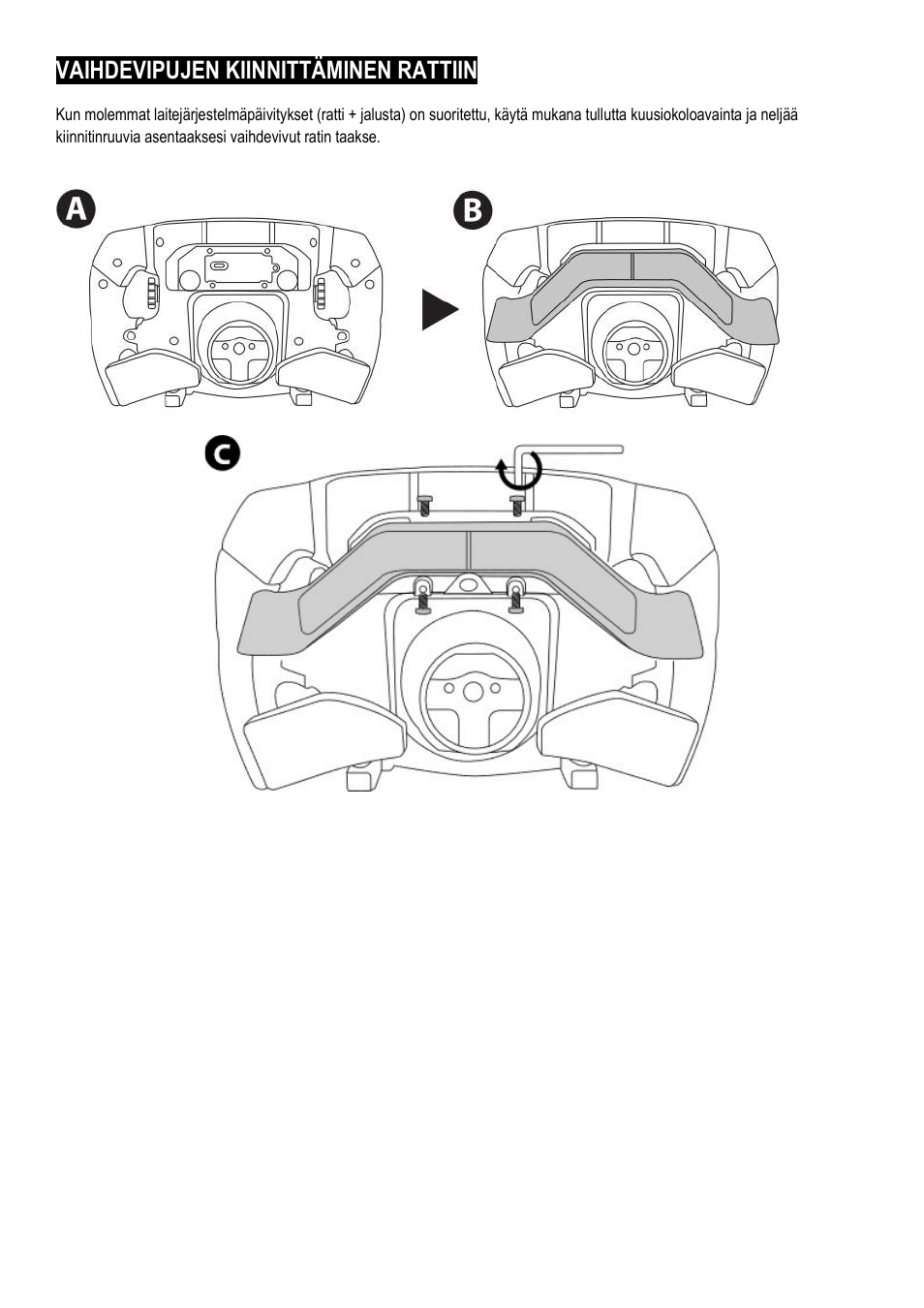 Thrustmaster Add-On Formula Wheel (Ferrari SF1000 Edition) User Manual | Page 192 / 249