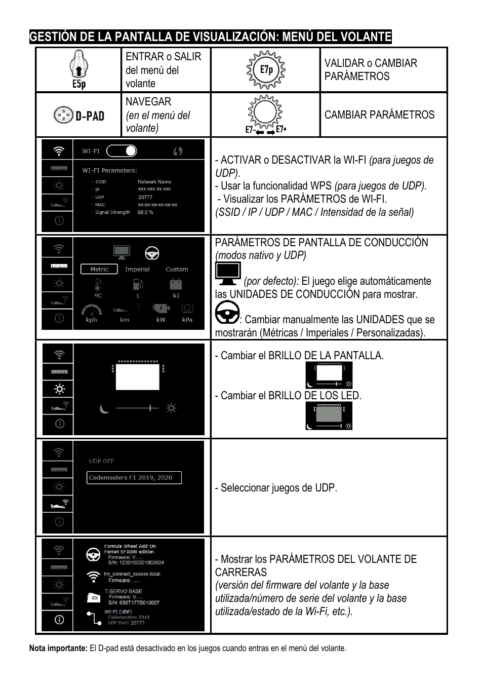 Thrustmaster Add-On Formula Wheel (Ferrari SF1000 Edition) User Manual | Page 70 / 249