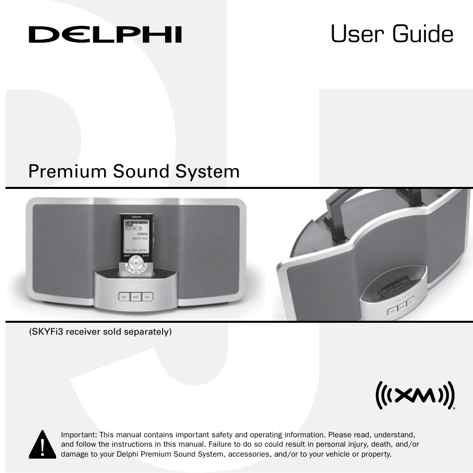 Delphi SA10221 User Manual | 45 pages