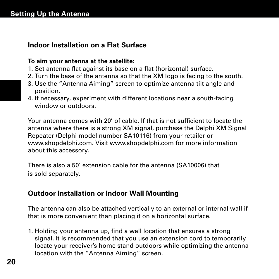 Delphi SA10221 User Manual | Page 24 / 45