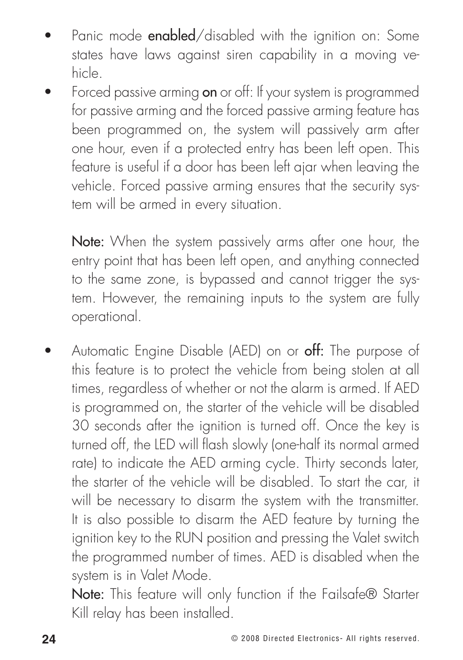 Directed Electronics 460MAX User Manual | Page 26 / 40