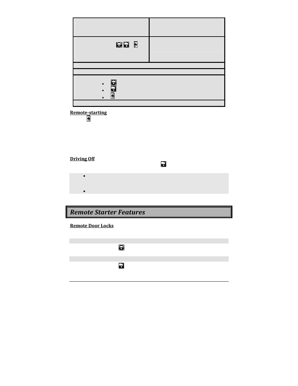 Remote starter features | Directed Electronics AS-1775 User Manual | Page 6 / 13