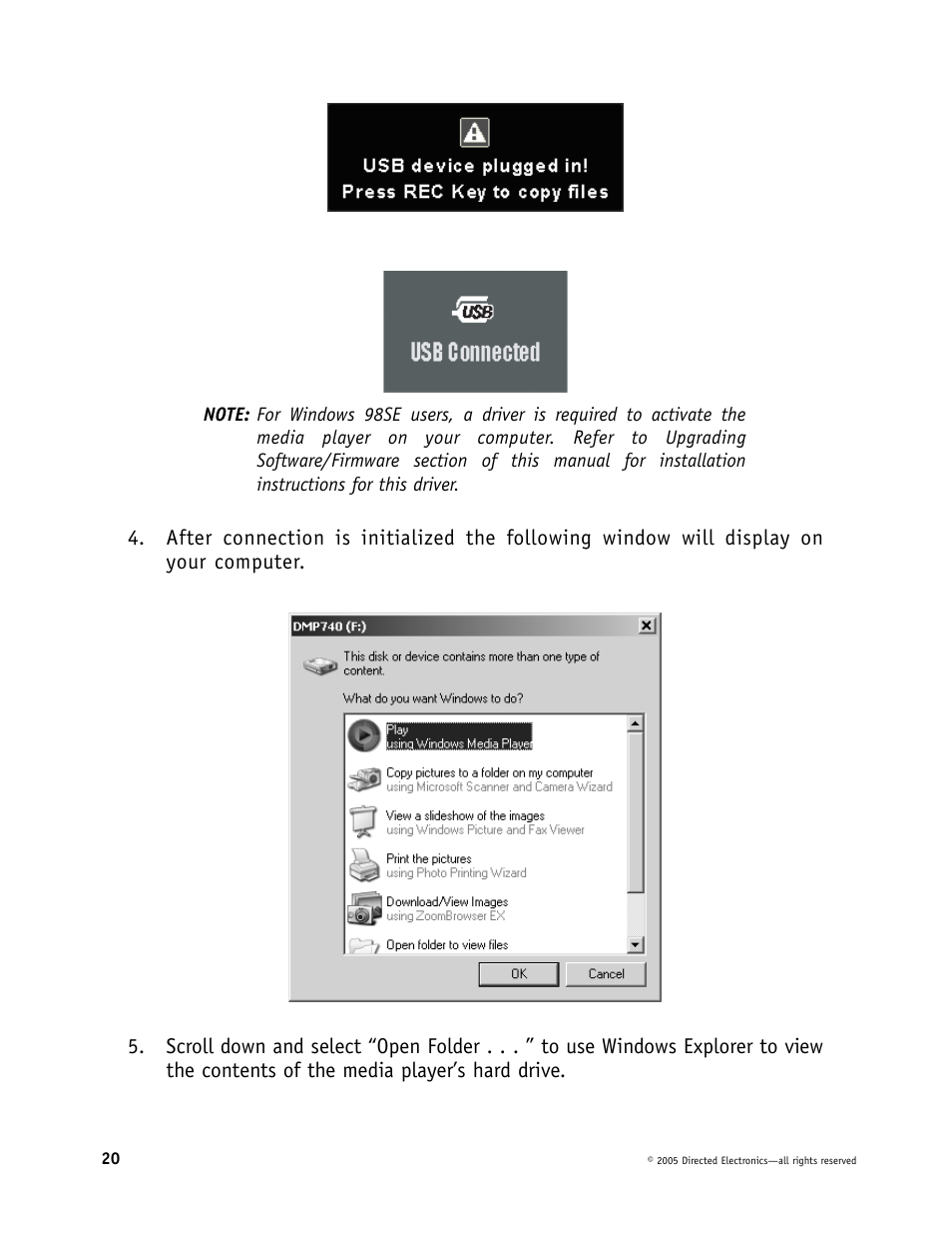 Directed Electronics OHV901 User Manual | Page 20 / 58