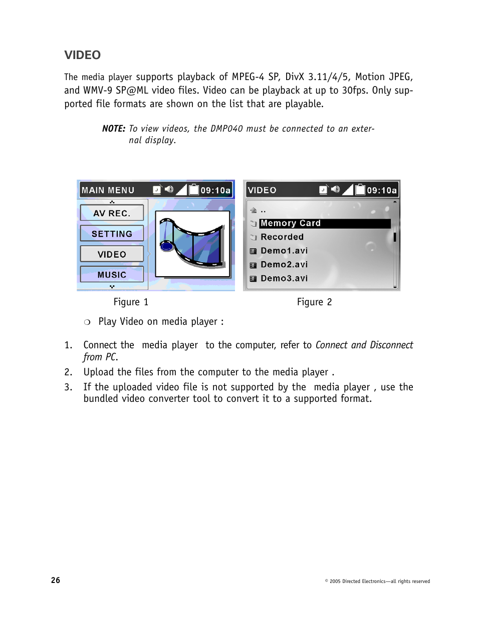 Directed Electronics OHV901 User Manual | Page 26 / 58