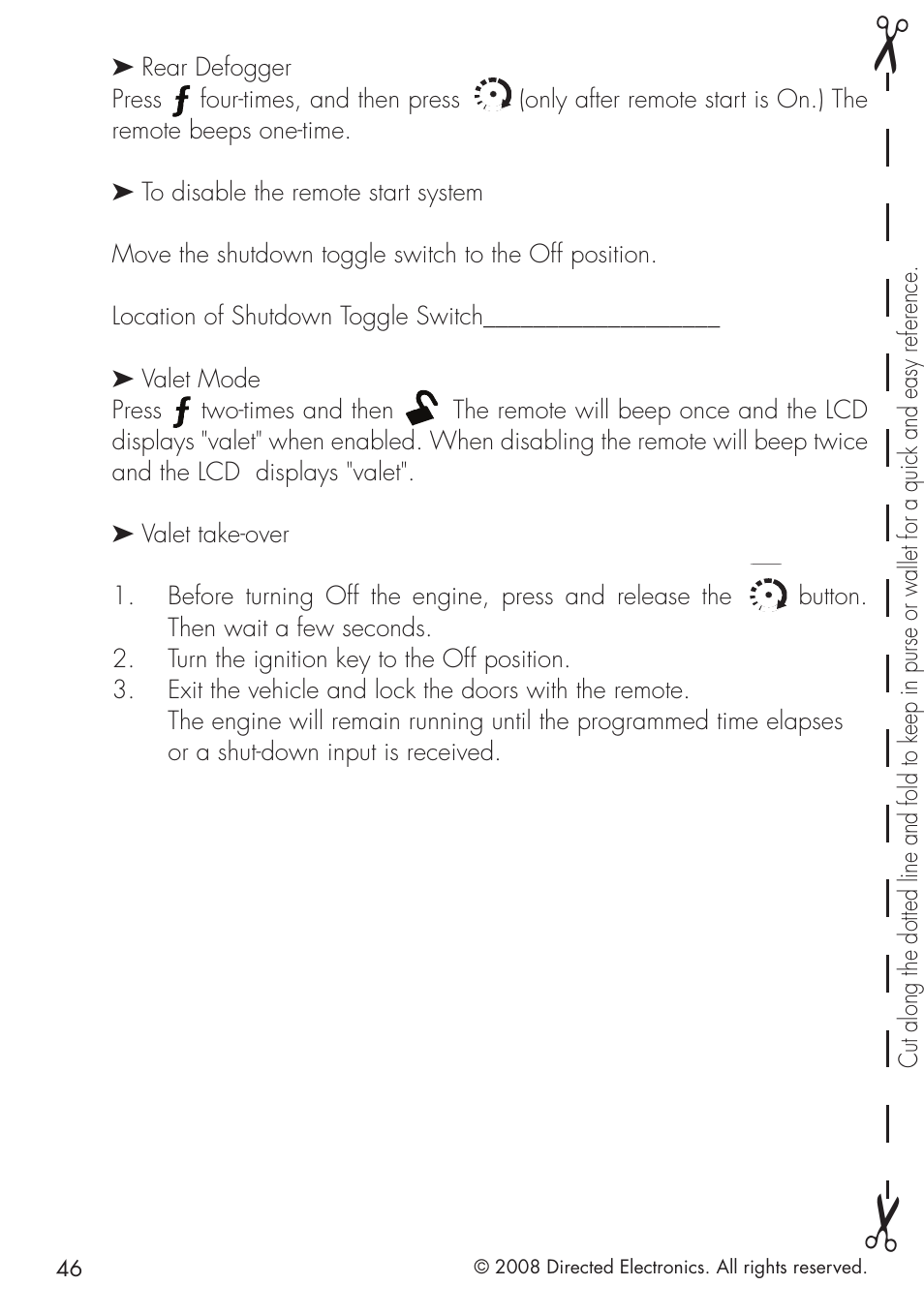 Directed Electronics 20.7 User Manual | Page 46 / 52