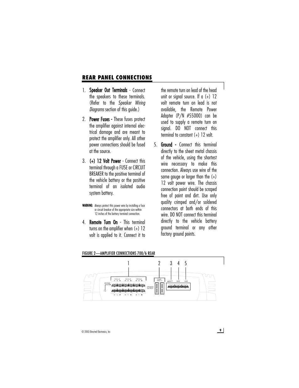 Directed Electronics 6 User Manual | Page 9 / 15