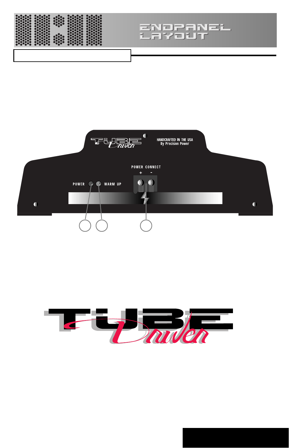 Endpanel layout, Back to contents | Directed Electronics Tube Driver System TD275/2150 User Manual | Page 11 / 19