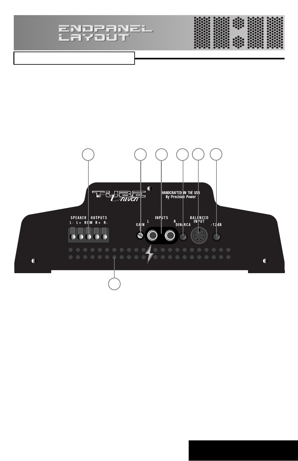 Endpanel layout (cont.), Back to contents | Directed Electronics Tube Driver System TD275/2150 User Manual | Page 12 / 19
