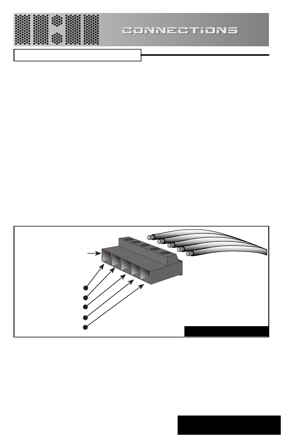 Connections, Power lock, Connector back to contents | Directed Electronics Tube Driver System TD275/2150 User Manual | Page 7 / 19