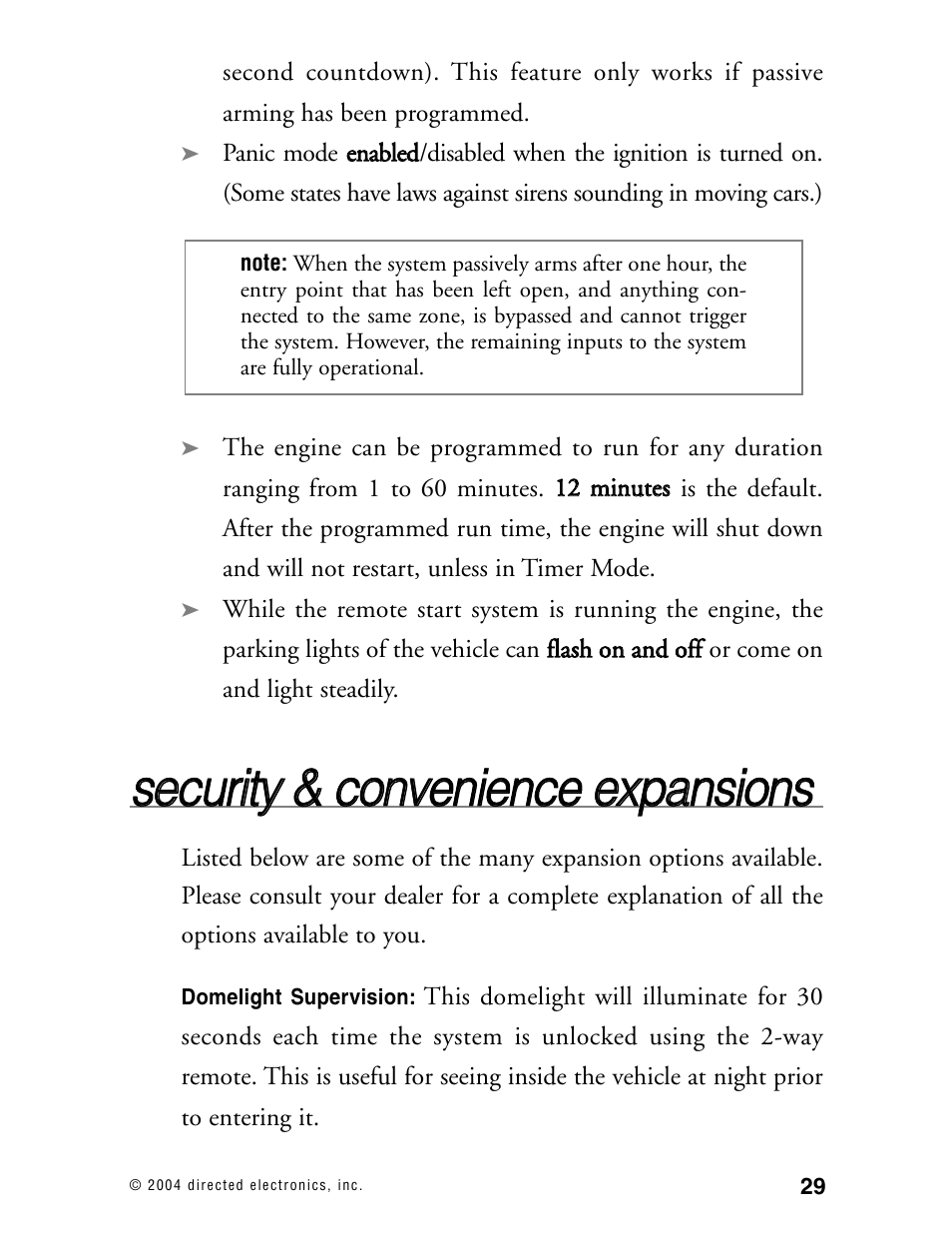 Directed Electronics AMX 8.5 User Manual | Page 32 / 37