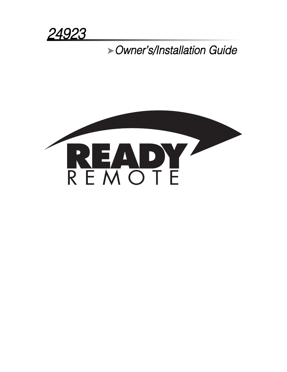 Directed Electronics Ready Remote User Manual | 70 pages