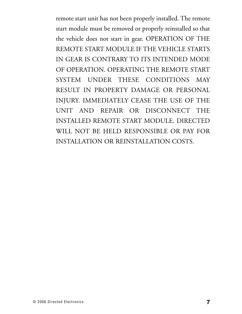 Directed Electronics Ready Remote User Manual | Page 11 / 70