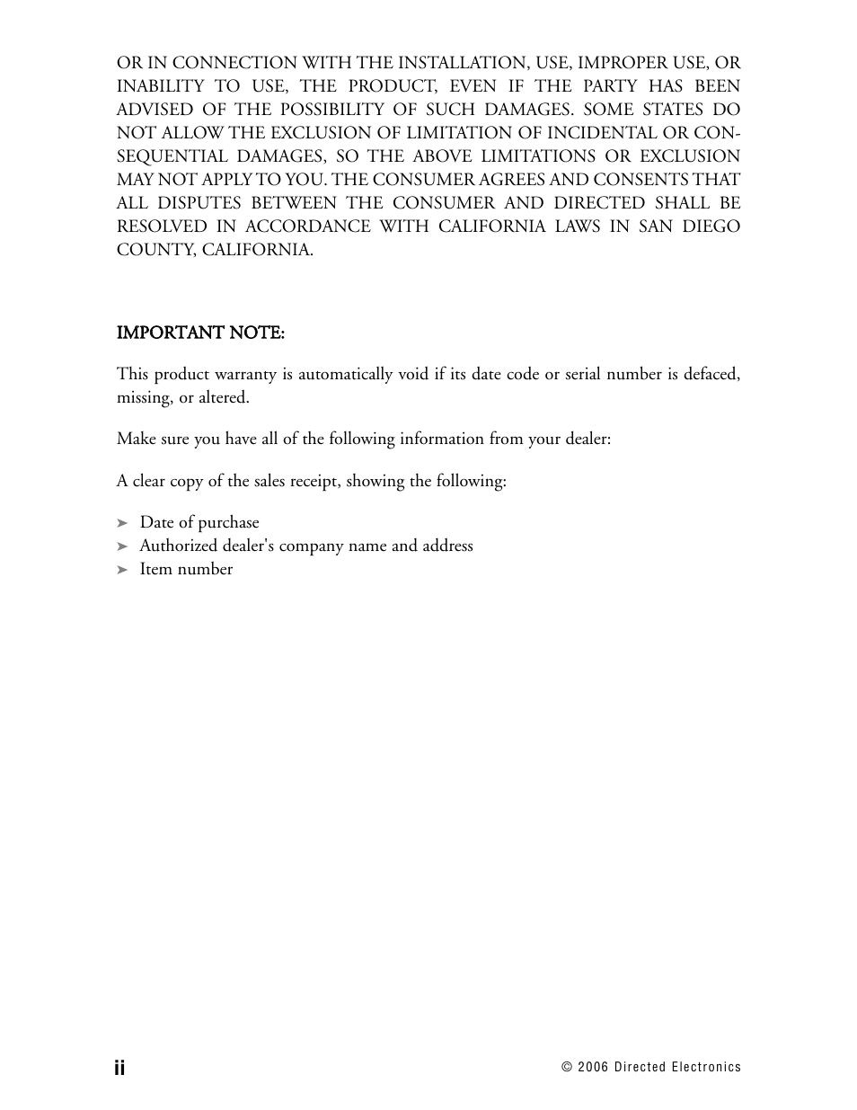 Directed Electronics Ready Remote User Manual | Page 4 / 70