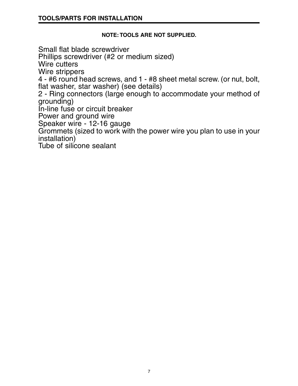 Directed Electronics A1200/4 User Manual | Page 8 / 30
