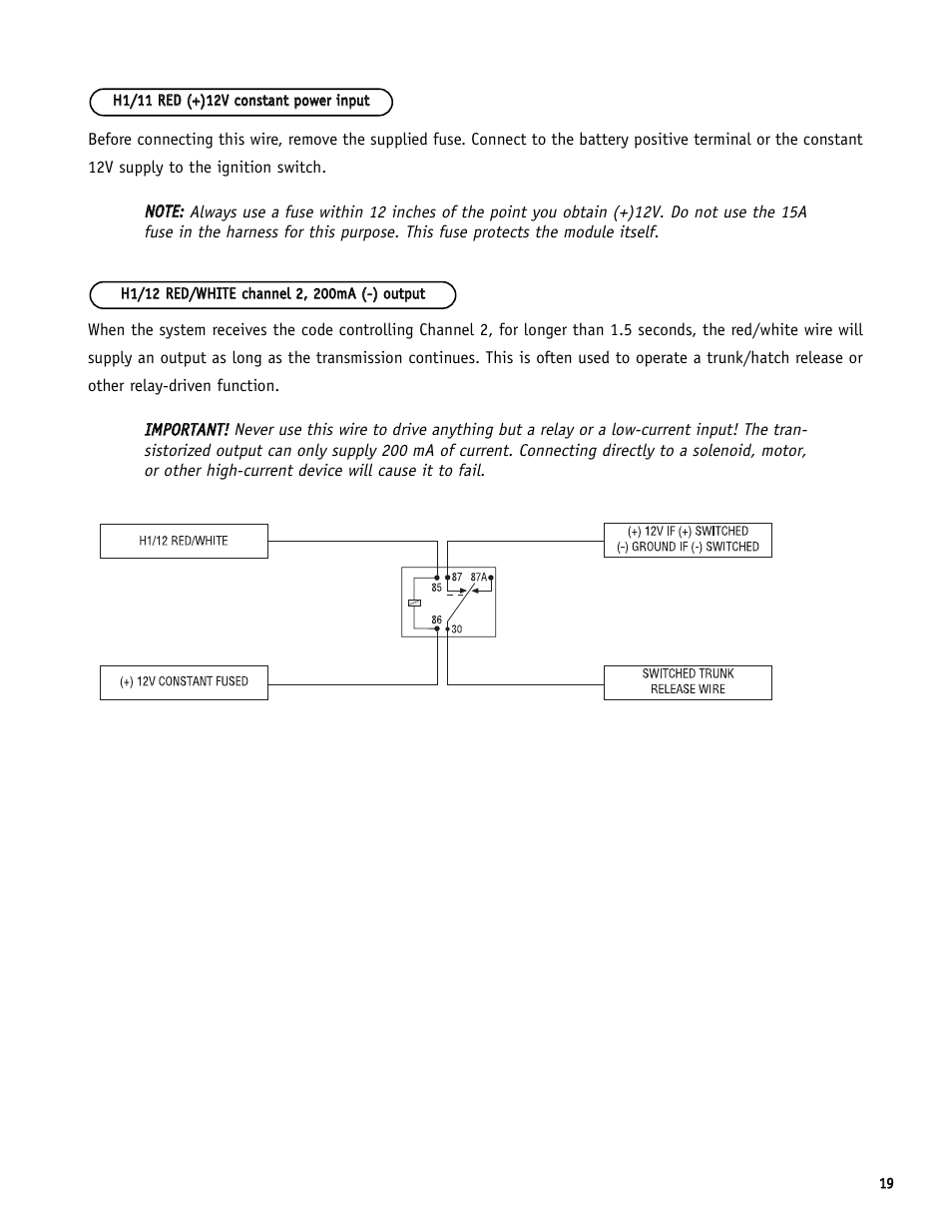 Directed Electronics S660 User Manual | Page 19 / 40