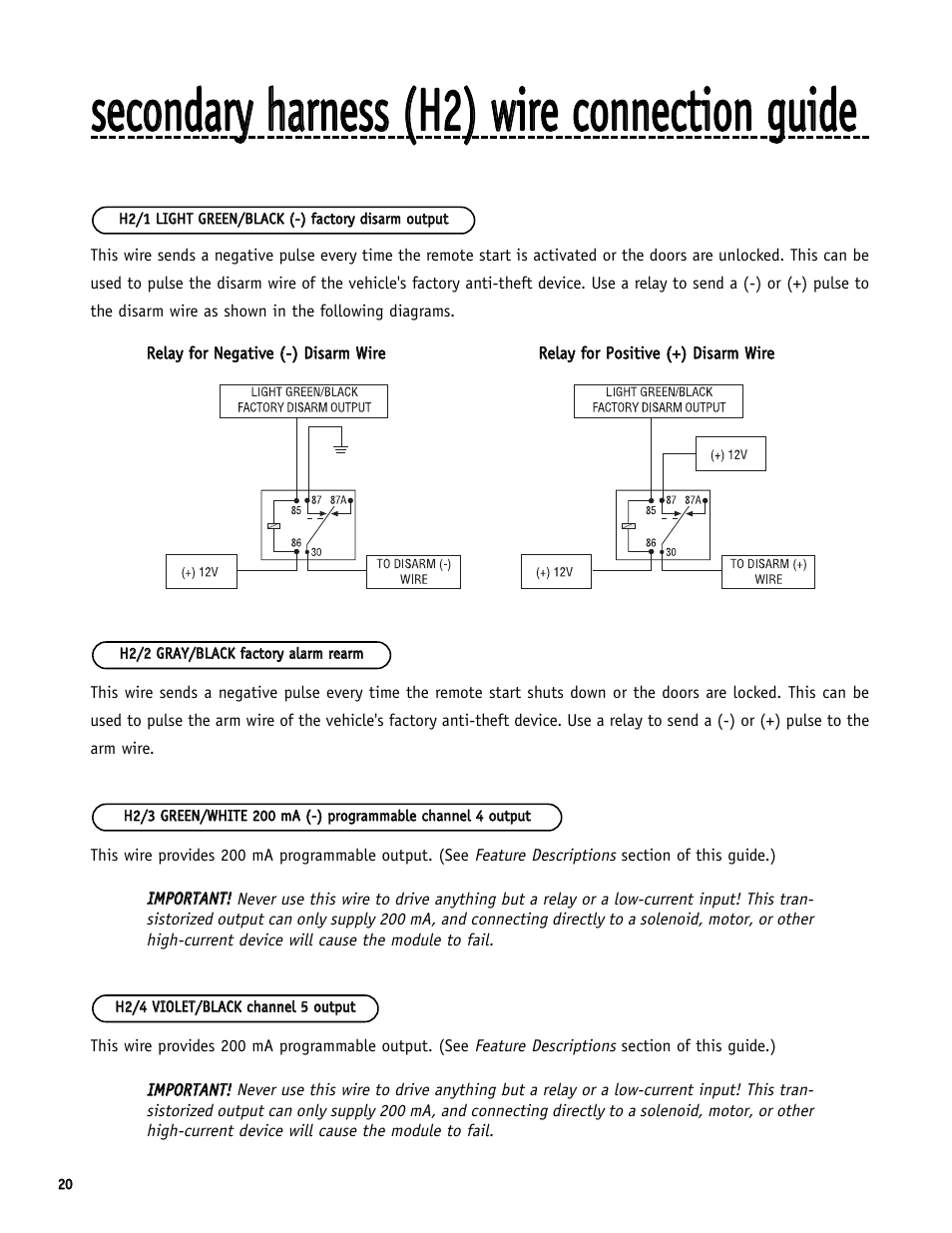 Directed Electronics S660 User Manual | Page 20 / 40