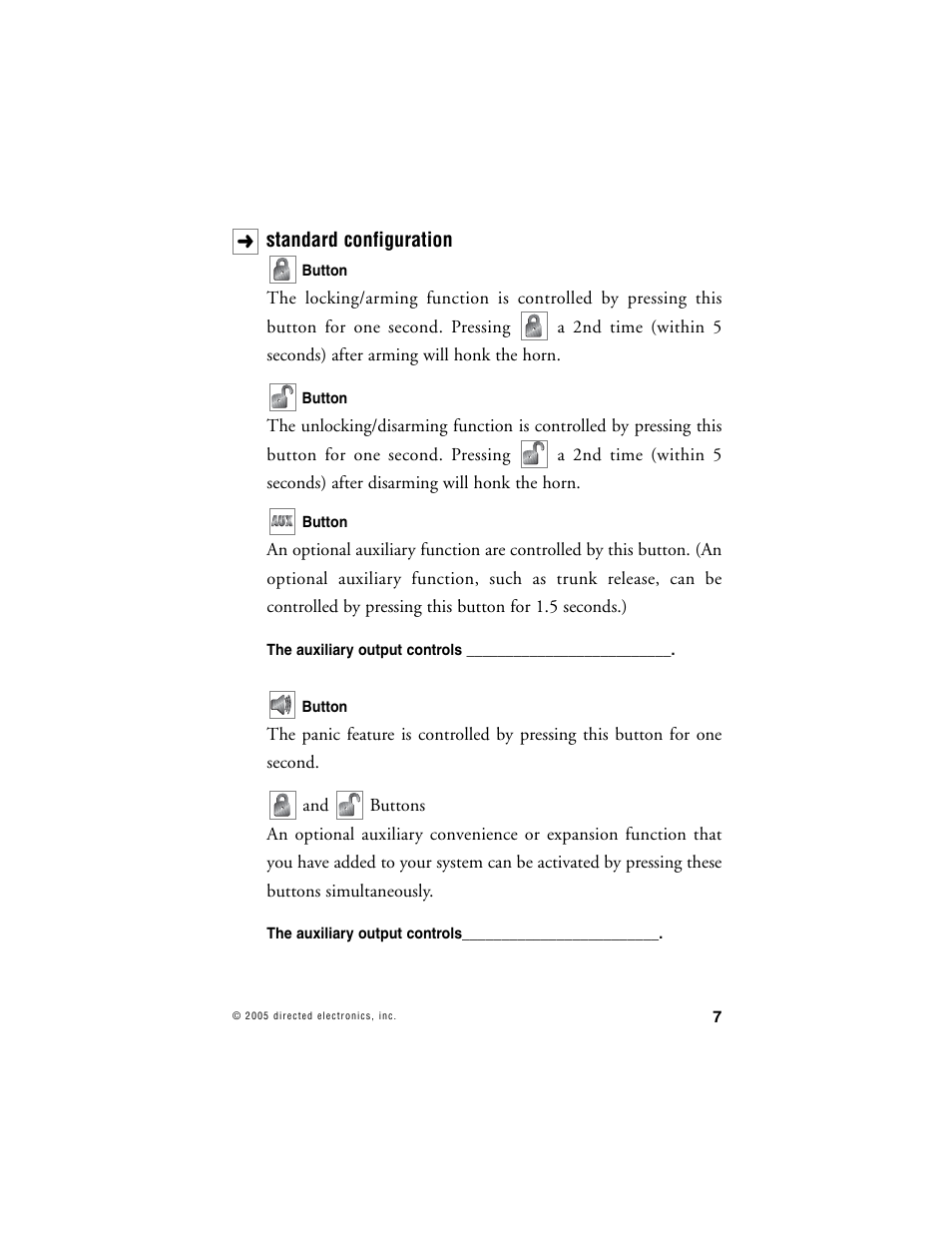 Directed Electronics 211HV User Manual | Page 8 / 19