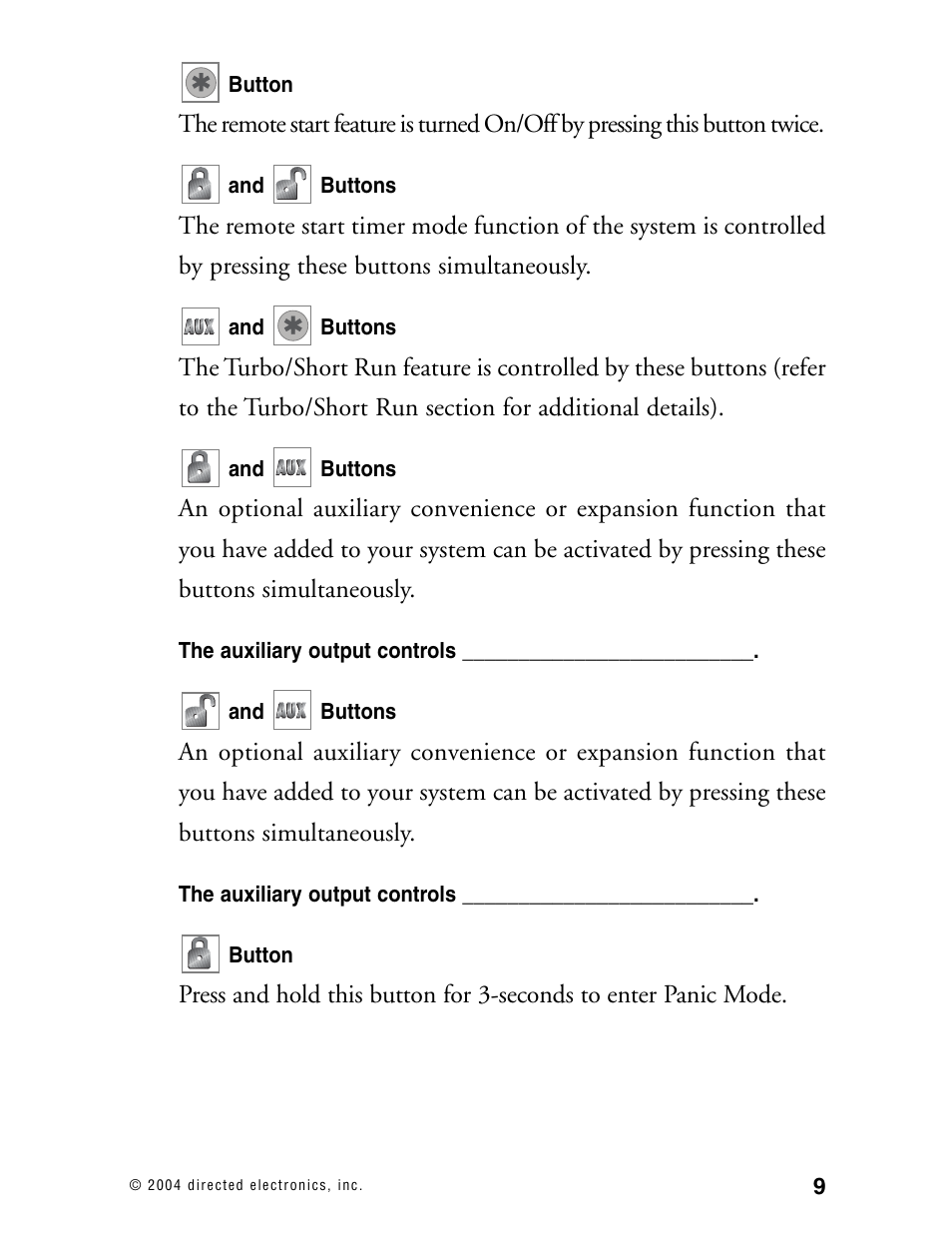 Directed Electronics 130XV User Manual | Page 13 / 52