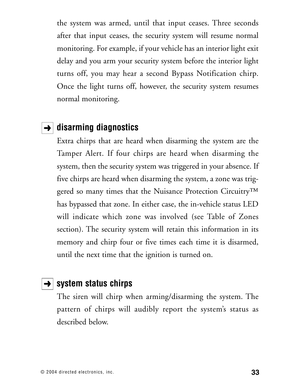 Directed Electronics 130XV User Manual | Page 37 / 52