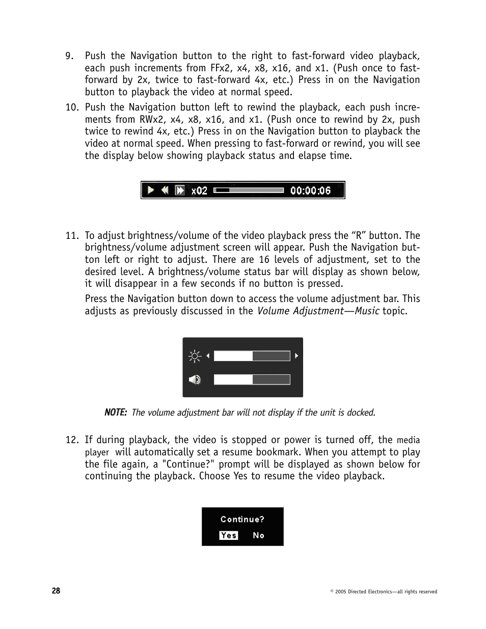 Directed Electronics DMP040 User Manual | Page 28 / 58
