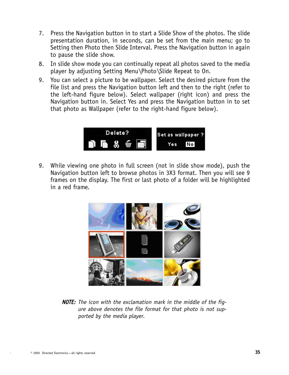 Directed Electronics DMP040 User Manual | Page 35 / 58