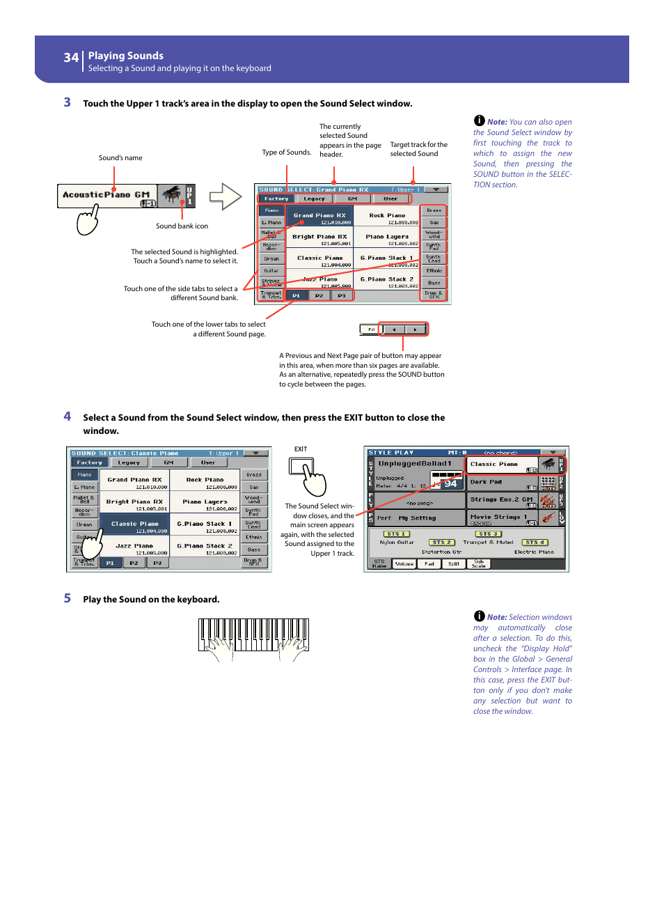 KORG Pa300 Arranger User Manual | Page 38 / 378