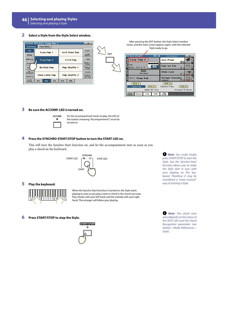 KORG Pa300 Arranger User Manual | Page 50 / 378