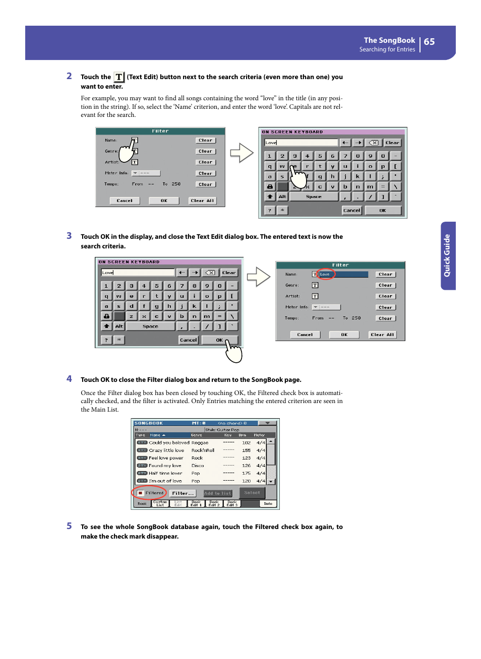 KORG Pa300 Arranger User Manual | Page 69 / 378