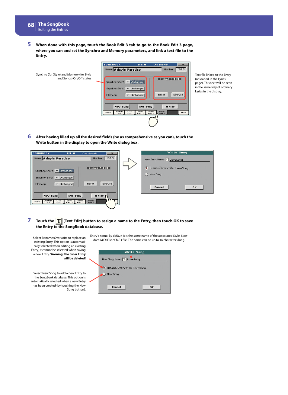 KORG Pa300 Arranger User Manual | Page 72 / 378